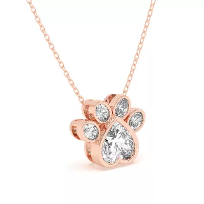 Bella Paw Lab Pendant