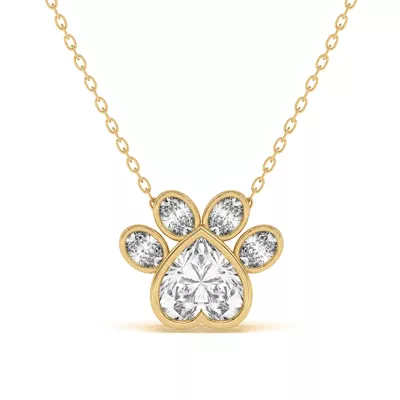 Bella Paw Pendant