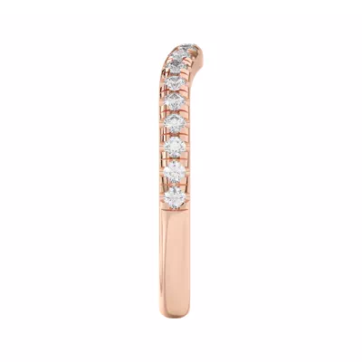 Betsy Classic Curved Lab Pavé Band