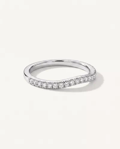 Betsy Classic Curved Pavé Band