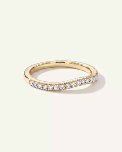 Betsy Classic Curved Pavé Band