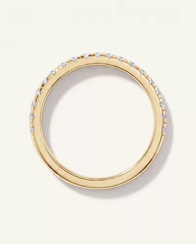 Betsy Classic Curved Pavé Band