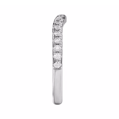 Betsy Classic Curved Lab Pavé Band