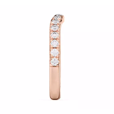 Betsy Grand Curved Pavé Band
