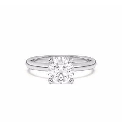 Ally Classic Solitaire Engagement Ring (2mm)