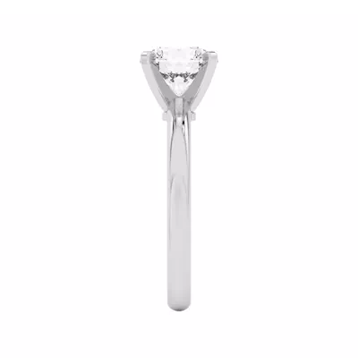 Ally Classic Solitaire Engagement Ring (2mm)
