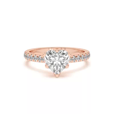 Marigold Grand Tulip Inspired 6 Prong Lab Engagement Ring