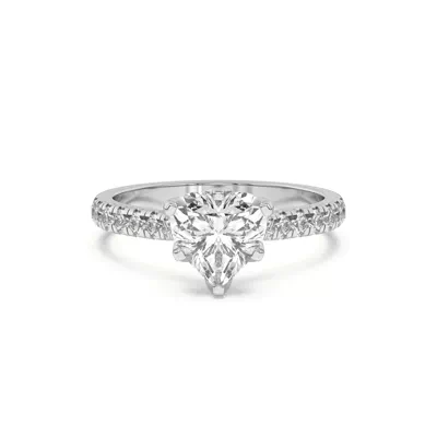 Marigold Grand Tulip Inspired 6 Prong Lab Engagement Ring