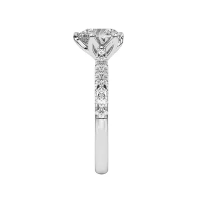 Marigold Grand Tulip Inspired 6 Prong Lab Engagement Ring