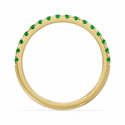 Marigold Grand Pavé Tsavorite Band
