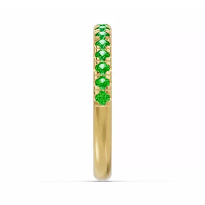 Marigold Grand Pavé Tsavorite Band