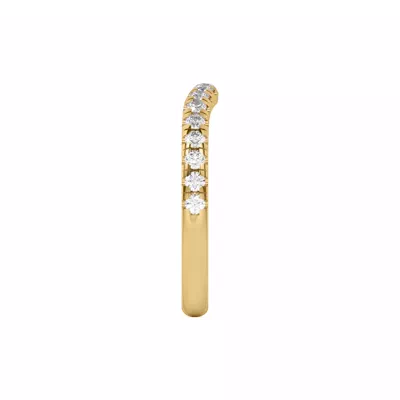 Marie Grand Curved Pavé Band