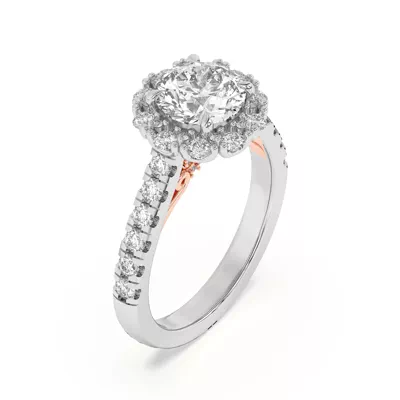 Seraphine Halo Engagement Ring