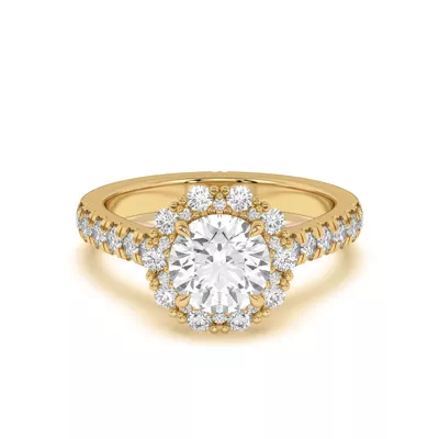 Seraphine Halo Engagement Ring