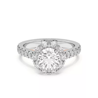 Seraphine Halo Engagement Ring