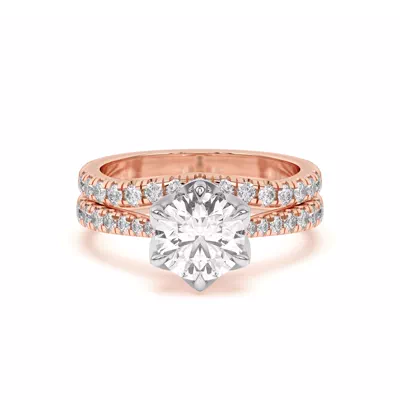 Petalo Pavé Curved Band