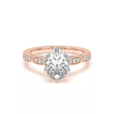 Aurelia Lace Engagement Ring
