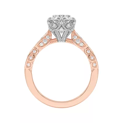 Aurelia Lace Engagement Ring