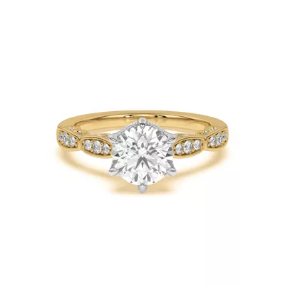 Aurelia Lace Engagement Ring