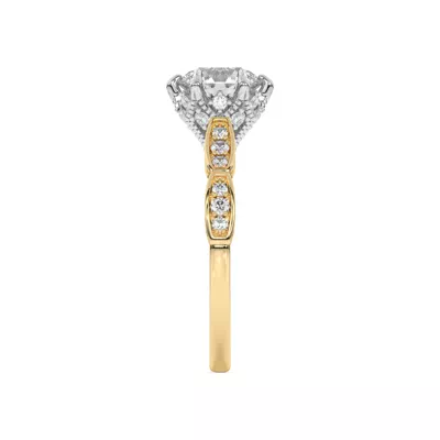 Aurelia Lace Engagement Ring