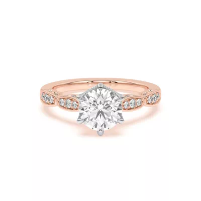 Aurelia Lace Engagement Ring