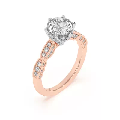 Aurelia Lace Engagement Ring