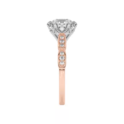 Aurelia Lace Engagement Ring