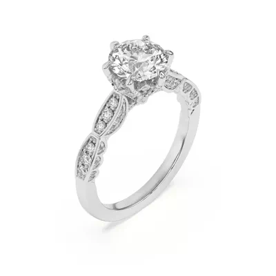 Aurelia Lace Engagement Ring