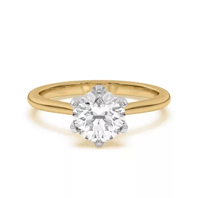 Marigold Tulip Engagement Ring (1.6mm)
