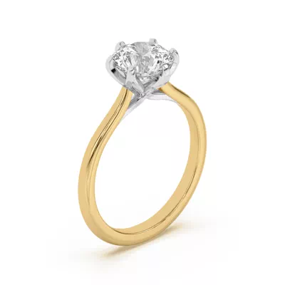 Marigold Tulip Engagement Ring (1.6mm)