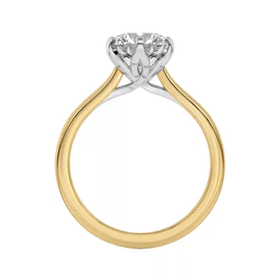 Marigold Tulip Engagement Ring (1.6mm)