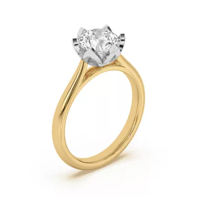 Tulipano Solitaire Engagement Ring