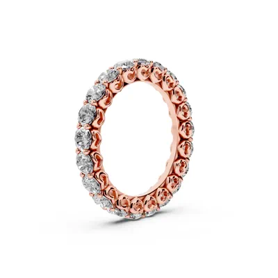 Sculpted Heart Diamond Eternity Ring (2.50 ct. tw.)