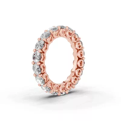 Sculpted Heart Diamond Eternity Ring (4 ct. tw.)