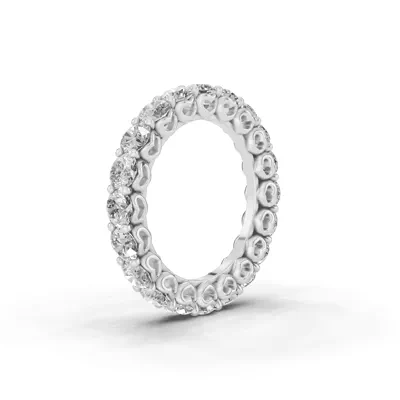 Sculpted Heart Diamond Eternity Ring (3 ct. tw.)