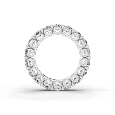 Sculpted Heart Diamond Eternity Ring (4 ct. tw.)