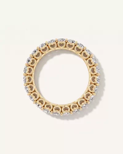 Sculpted Heart Diamond Eternity Ring (2 ct. tw.)