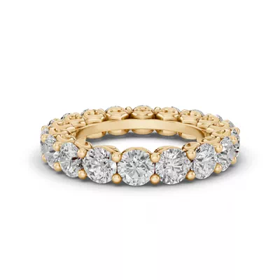 Sculpted Heart Diamond Eternity Ring (4 ct. tw.)