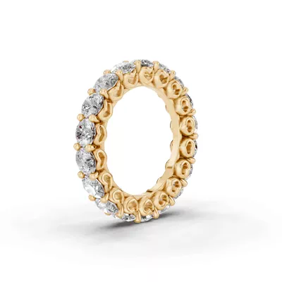 Sculpted Heart Diamond Eternity Ring (4 ct. tw.)