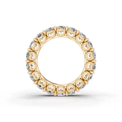 Sculpted Heart Diamond Eternity Ring (4 ct. tw.)
