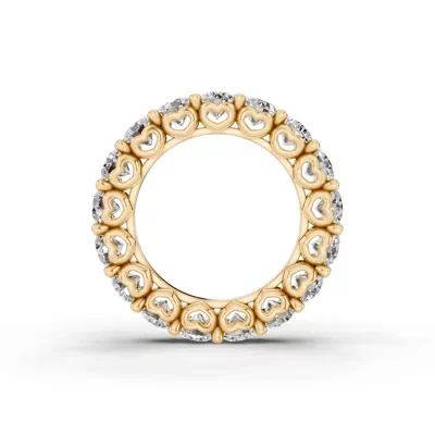 Sculpted Heart Diamond Eternity Ring (5 ct. tw.)
