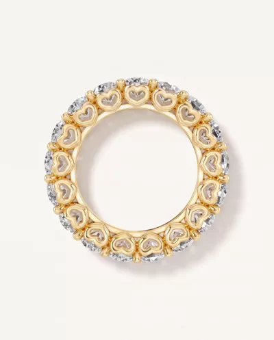 Sculpted Heart Diamond Eternity Ring (5 ct. tw.)