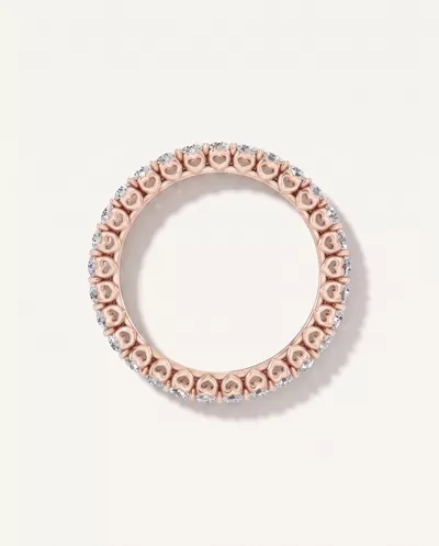 Sculpted Heart Diamond Eternity Ring (1 ct. tw.)