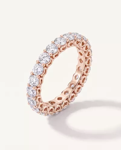 Sculpted Heart Diamond Eternity Ring (3 ct. tw.)