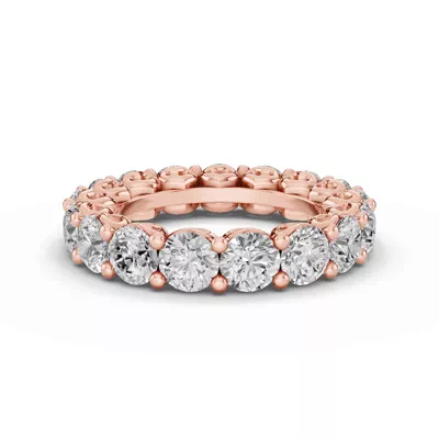 Sculpted Heart Diamond Eternity Ring (5 ct. tw.)