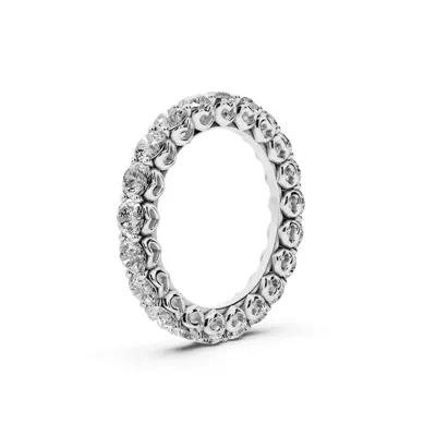 Sculpted Heart Diamond Eternity Ring (2.50 ct. tw.)
