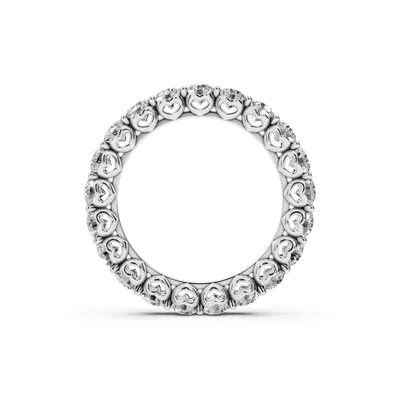 Sculpted Heart Diamond Eternity Ring (2.50 ct. tw.)