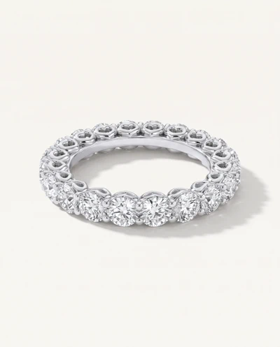 Sculpted Heart Diamond Eternity Ring (3 ct. tw.)