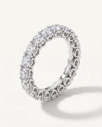 Sculpted Heart Diamond Eternity Ring (4 ct. tw.)