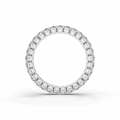 Sculpted Heart Lab Diamond Eternity Ring (1 ct. tw.)